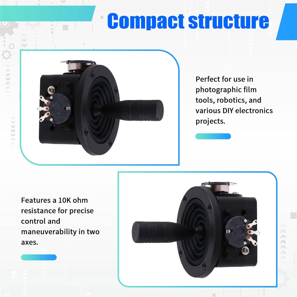 Potentiometer 10K - A72Z Joystick Potansiyometresi -D202X-R4 10K Ohm