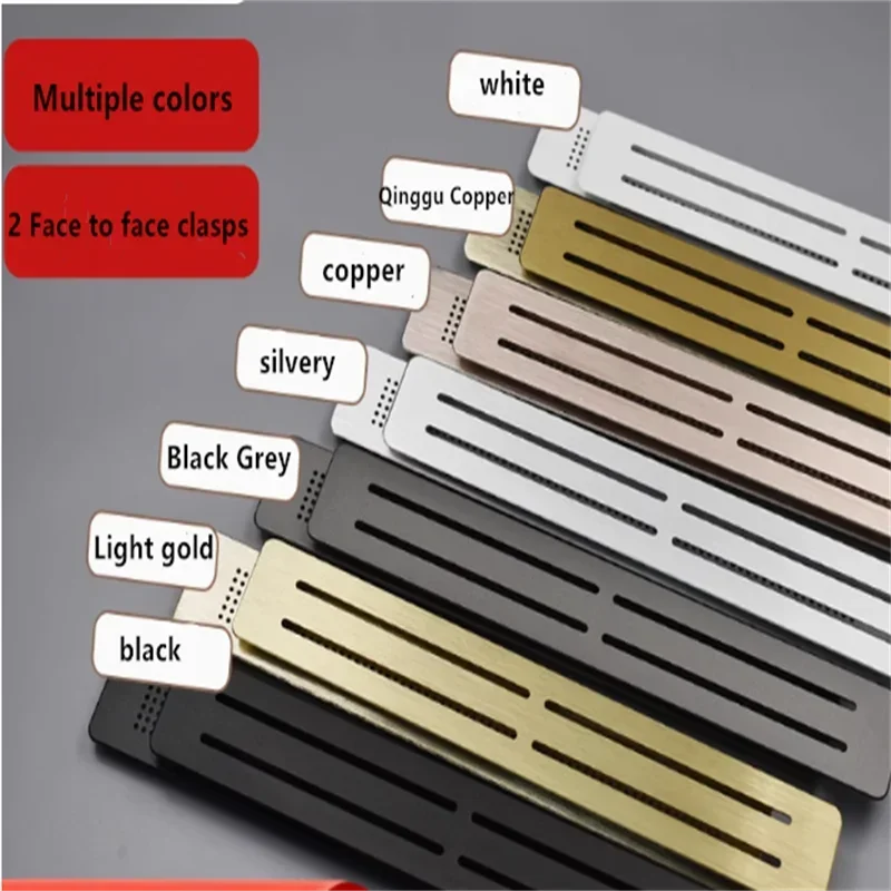 Ventilation Grille Aluminum - 60mm Havalandırma Izgarası Premium Geniş Kare
