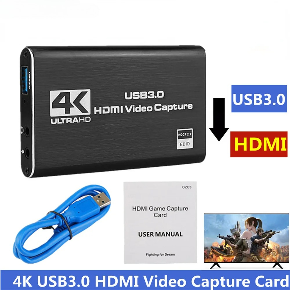 Usb Sound Card - 4K USB 3.0 Video Yakalama Kartı