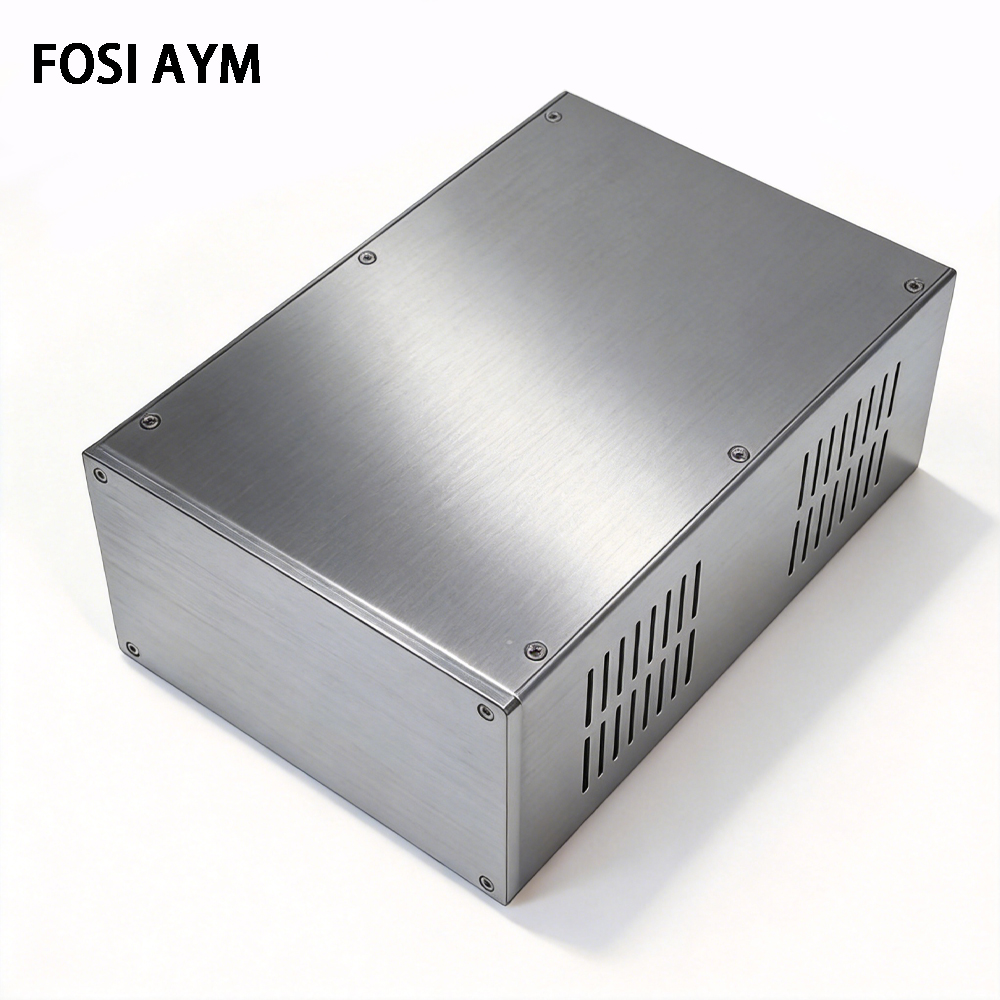 Speaker Enclosure - 210x210x120mm FOSI AYM Tam Alüminyum Amplifikatör