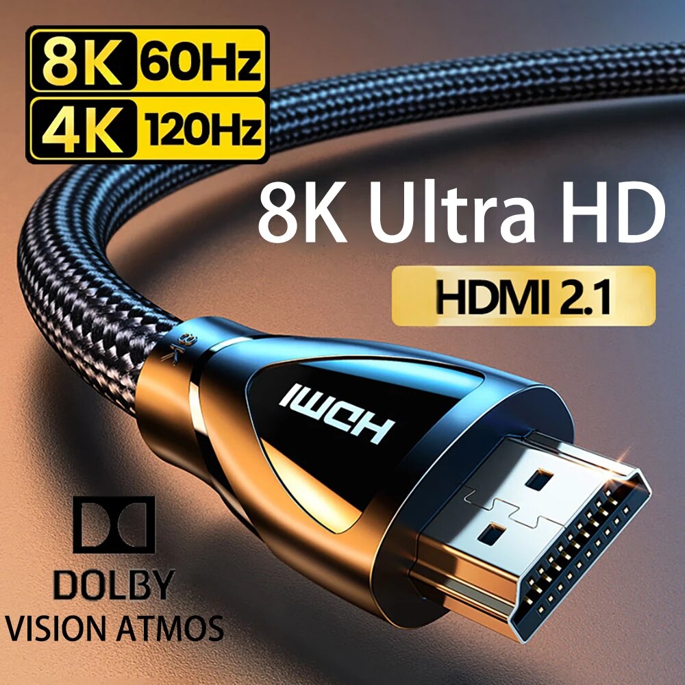 Mdi Cable - HDMI uyumlu 2.1 kablo Ultra yüksek