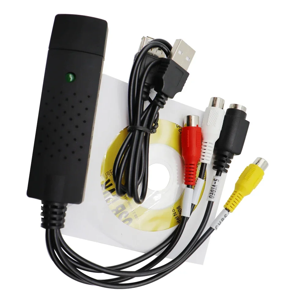 Usb Sound Card - USB2.0 Ses Video Yakalama Kartı TV