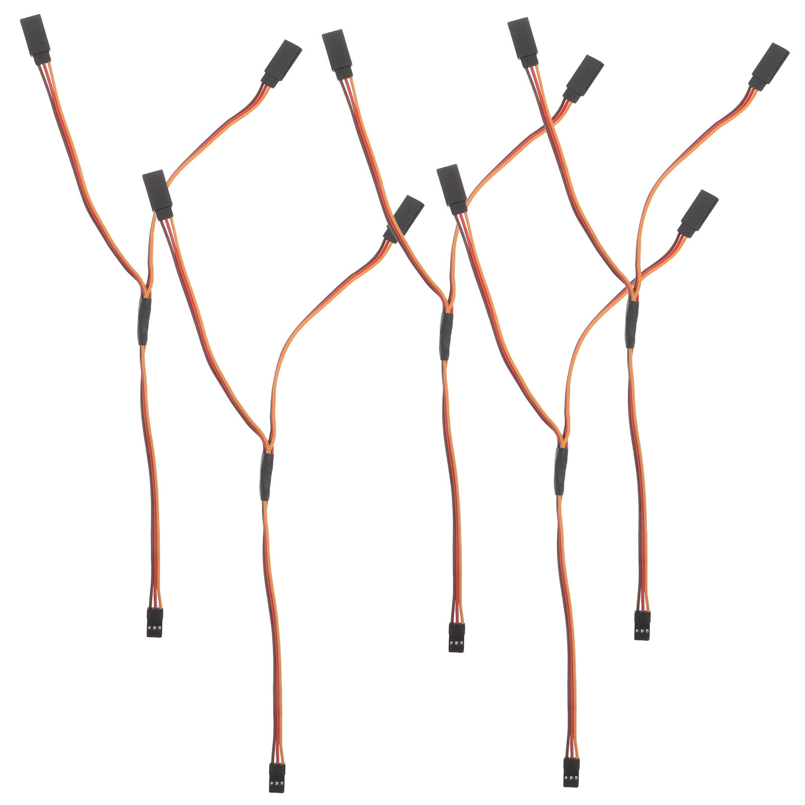 Rca Cable - 5 Adet RC Uçak Servo Kablosu,