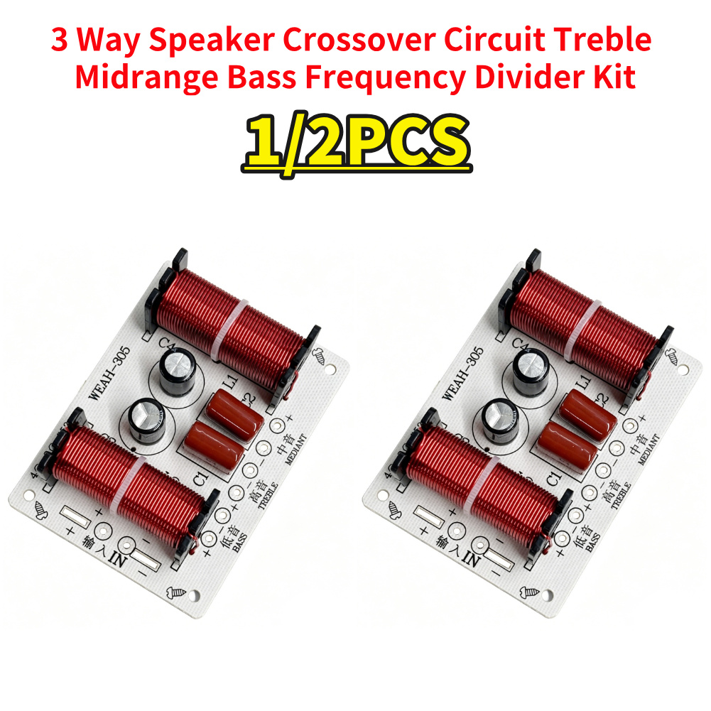 Speaker Crossover - 150W 3 Yollu Ses Hoparlörü Crossover