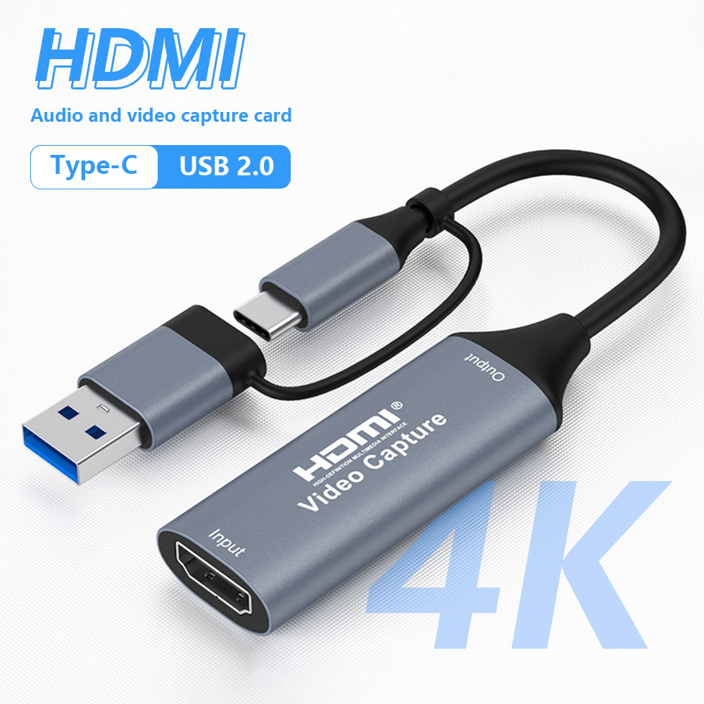 Usb Sound Card - 4K 2'si 1 Arada USB 2.0