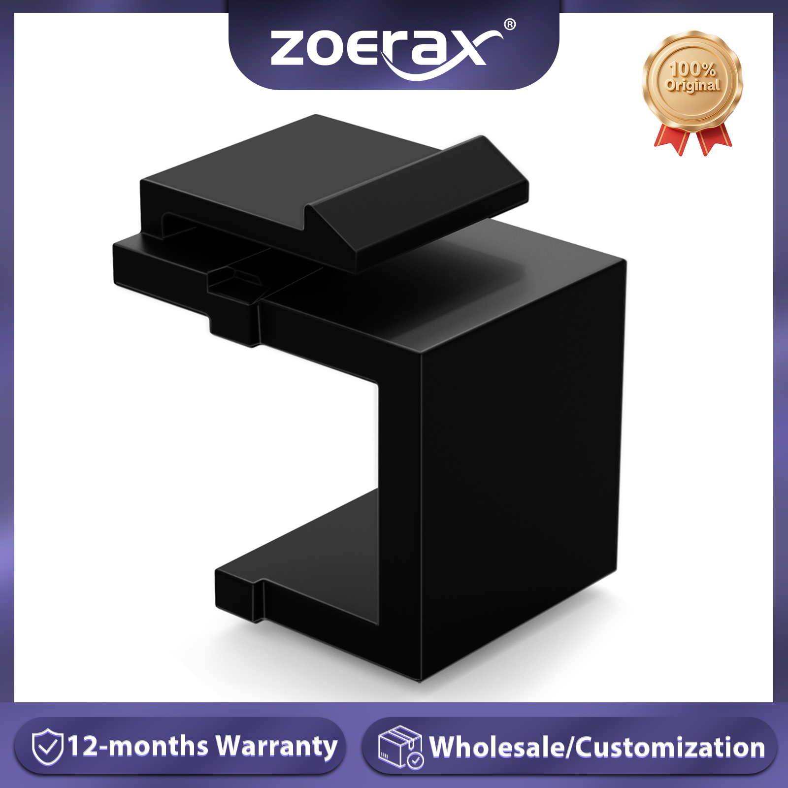 Rj45 Jack - ZoeRax 30-Pack boş Keystone Jack Keystone