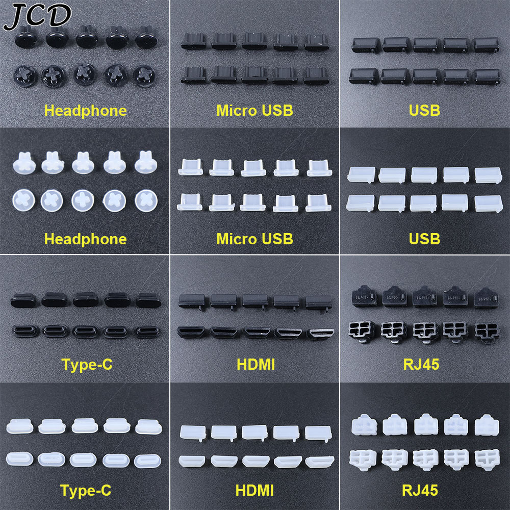 Mdi Cable - JCD 10 adet Silikon Tip-C Mikro