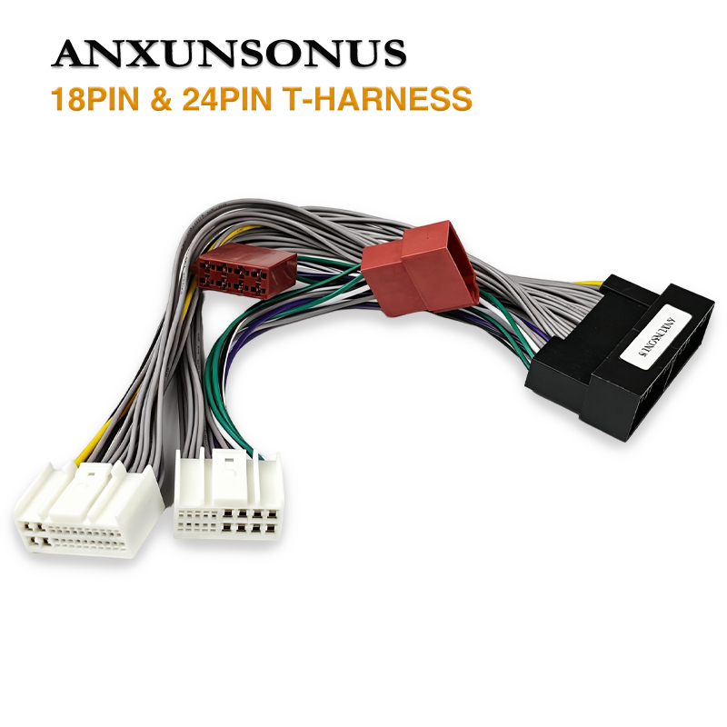Audio Jumper Wire - DSP Amplifikatör T-Harness Kablosu 18Pin 24Pin