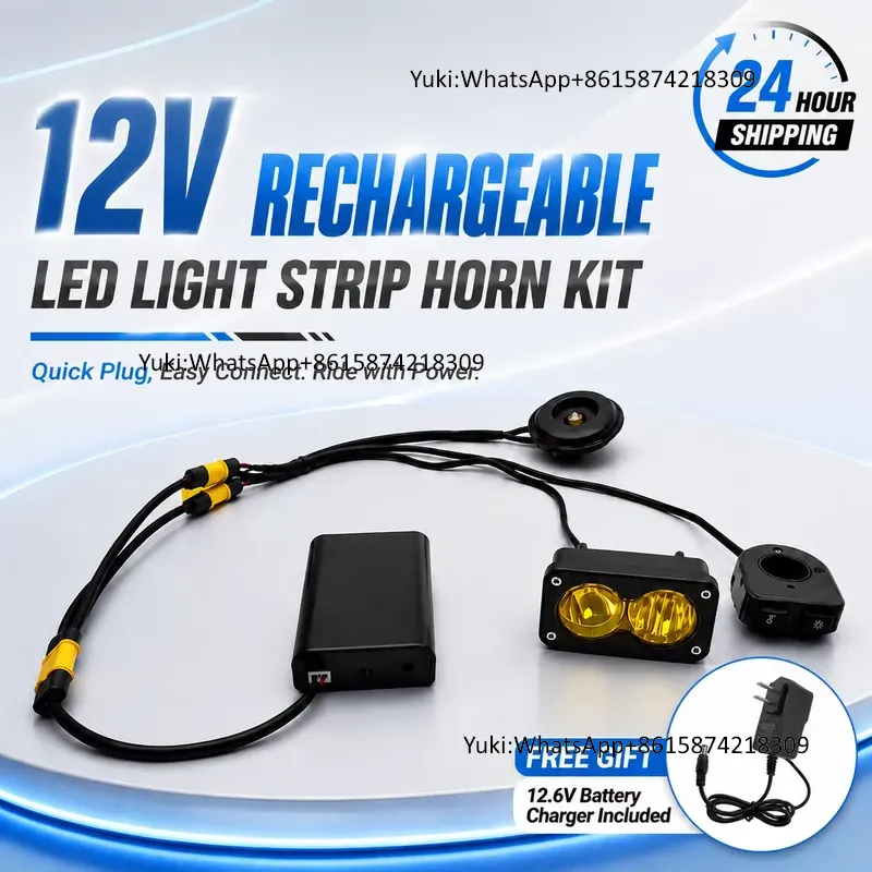 Speaker Kit - Wintai-Tech 12V Şarj Edilebilir LED Aydınlatma