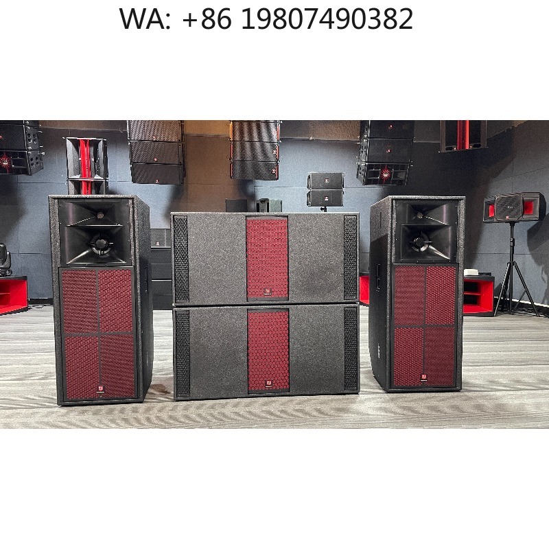 Full Range Speaker - Çift 15 İnç Üç Yollu Tam