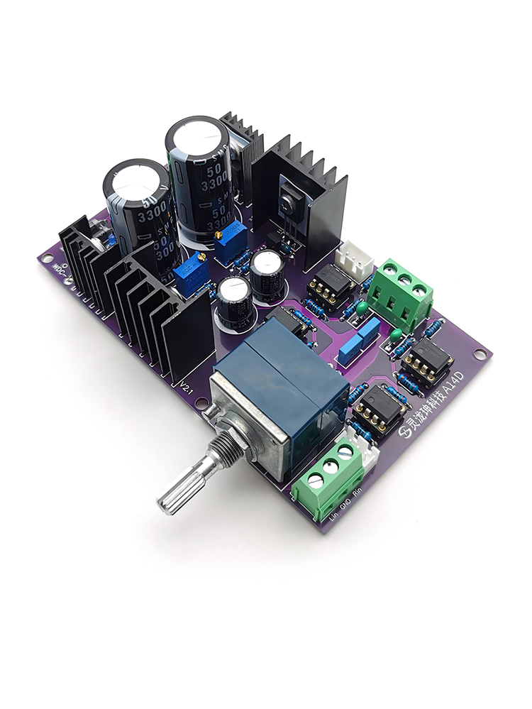 Volume Control Board - A14D A Sınıfı Preamp Amplifikatörler Ton