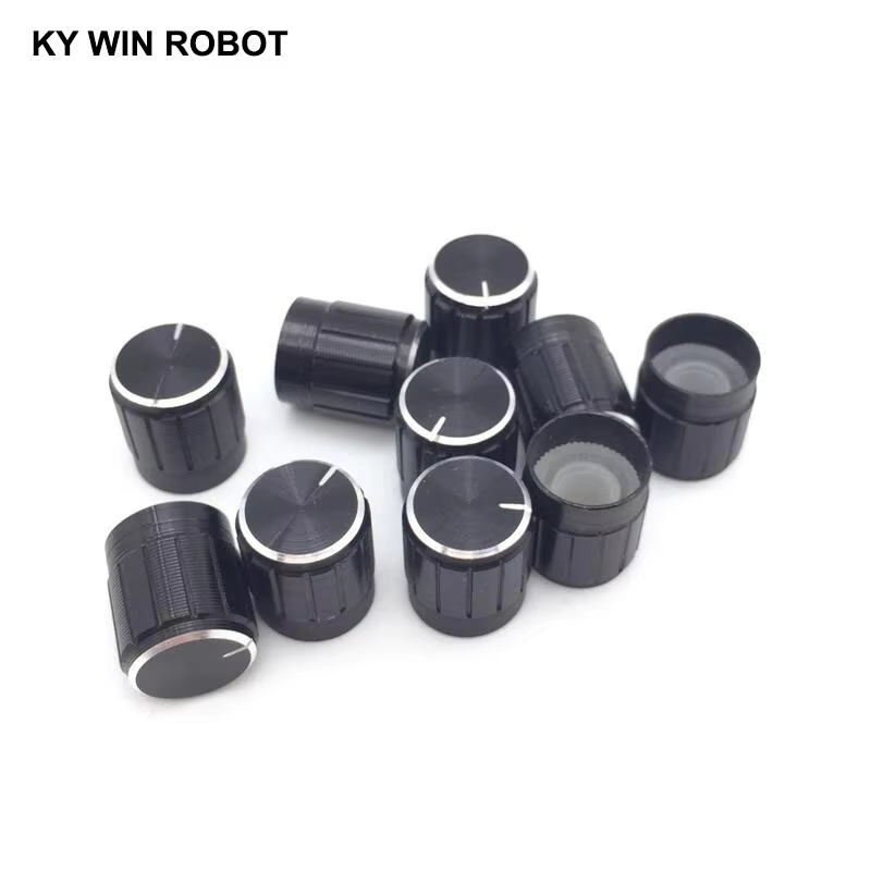 Knob Aluminum - 10 adet 15*17mm alüminyum alaşımlı potansiyometre
