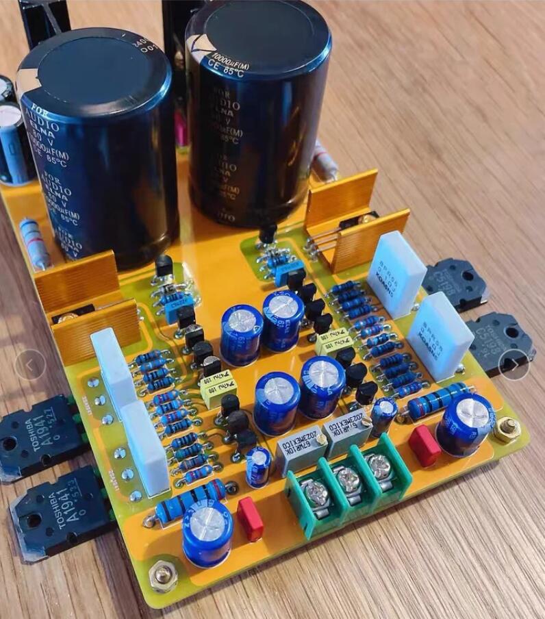 Volume Control Board - Amfi diy için monte edilmiş yüksek