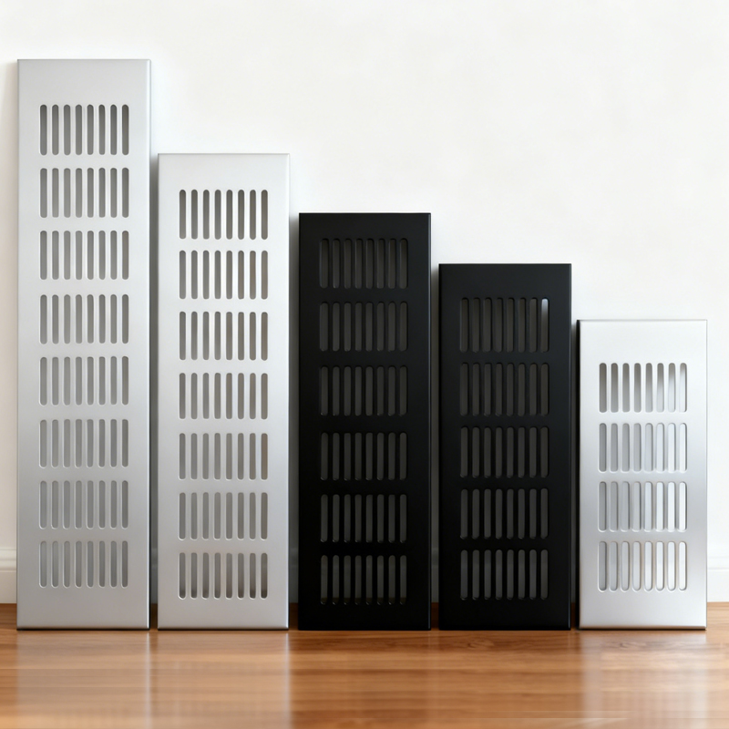 Ventilation Grille Aluminum - 50/80mm geniş delikleri delikli levha alüminyum