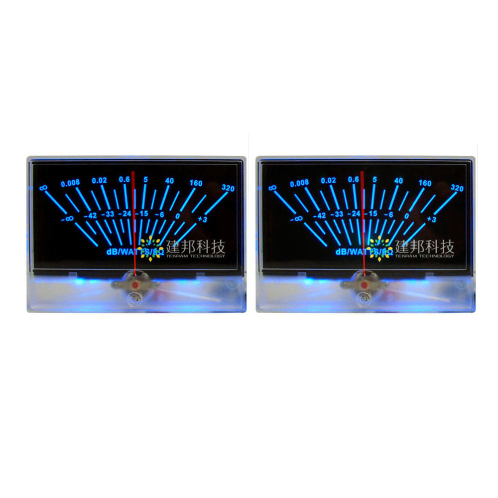 Audio Dac - 2 adet P-134 VU Metre Kafası
