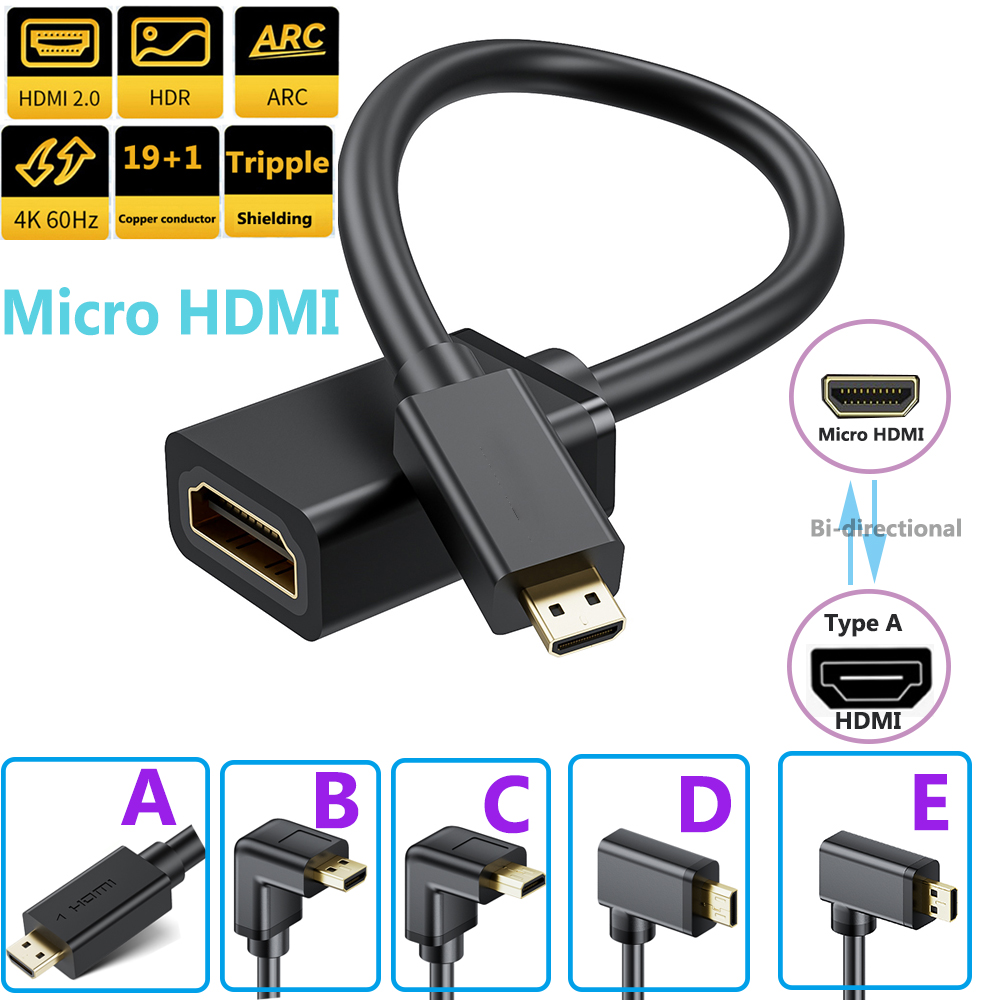 Mdi Cable - 4K Mikro HDMI - HDMI Kablo