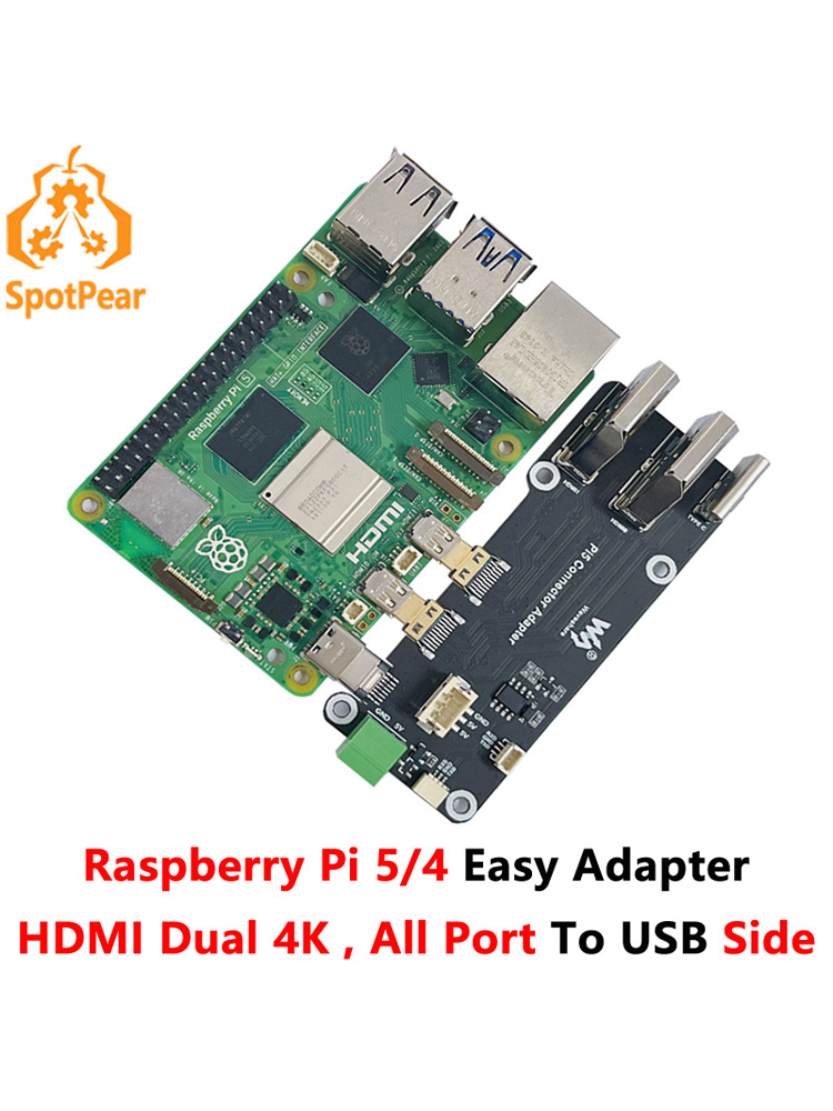 Mdi Cable - Raspberry Pi 5/4B kolay Adaptör Mikro