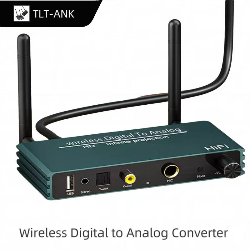 Audio Dac - Bluetooth 5.0 Dijitalden Analoga Ses Dönüştürücü