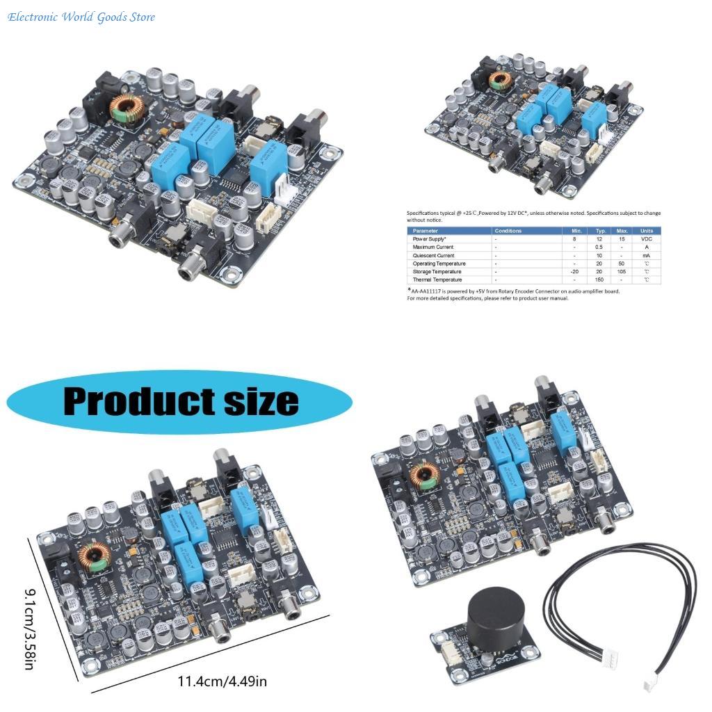 Volume Control Board - A3PD PGA2311 Dijital Ses Kontrolü Ön