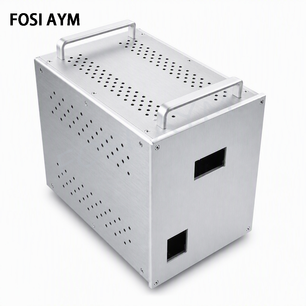 Speaker Enclosure - 240x310x370mm AYM Tam Alüminyum İzolasyonlu Transformatör