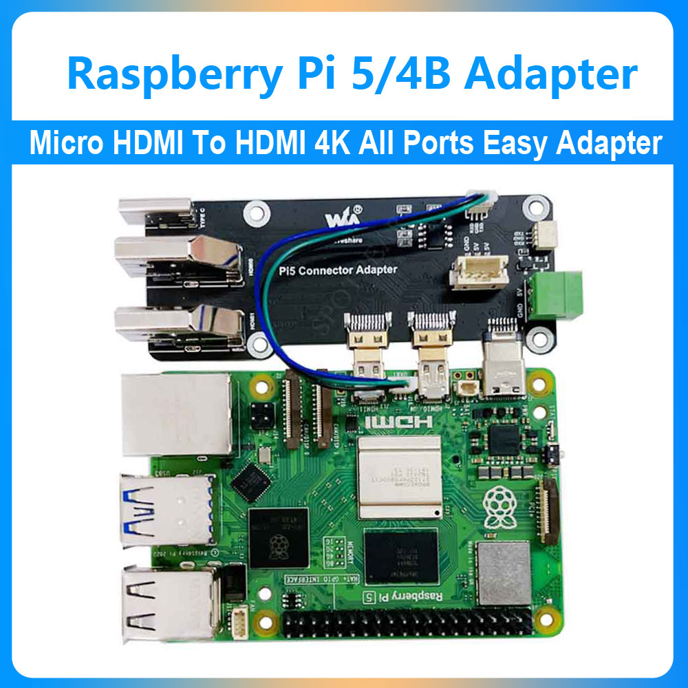 Mdi Cable - Raspberry Pi 5/4B Mikro HDMI -