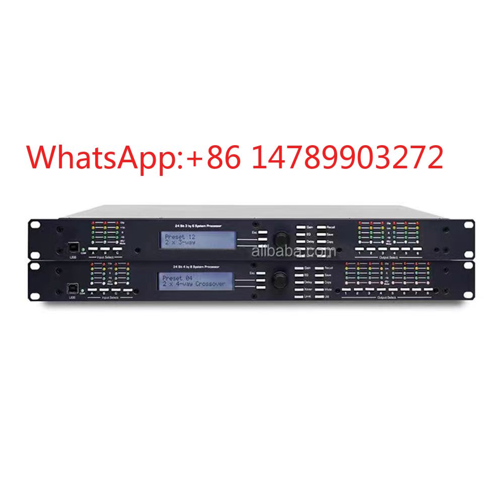 Speaker Crossover - FIR DSP Hoparlör İşlemcisi 4 Giriş