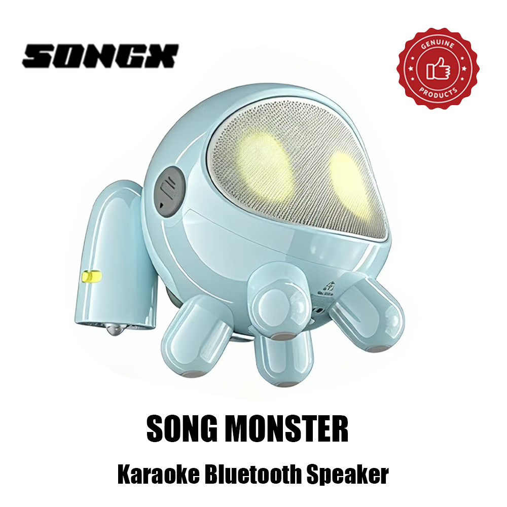 Full Range Speaker - SONGX SONGMONSTER Sevimli Robot Karaoke Bluetooth