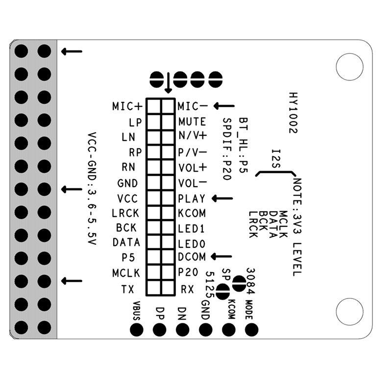 A46M-QCC3034 Bluetooth 5.1 APT - Sbc Audio Amplifier incelemesi ve fiyatı