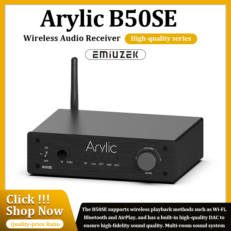 Arylic-B50 SE Bluetooth Stereo - Class D Amplifier incelemesi ve fiyatı
