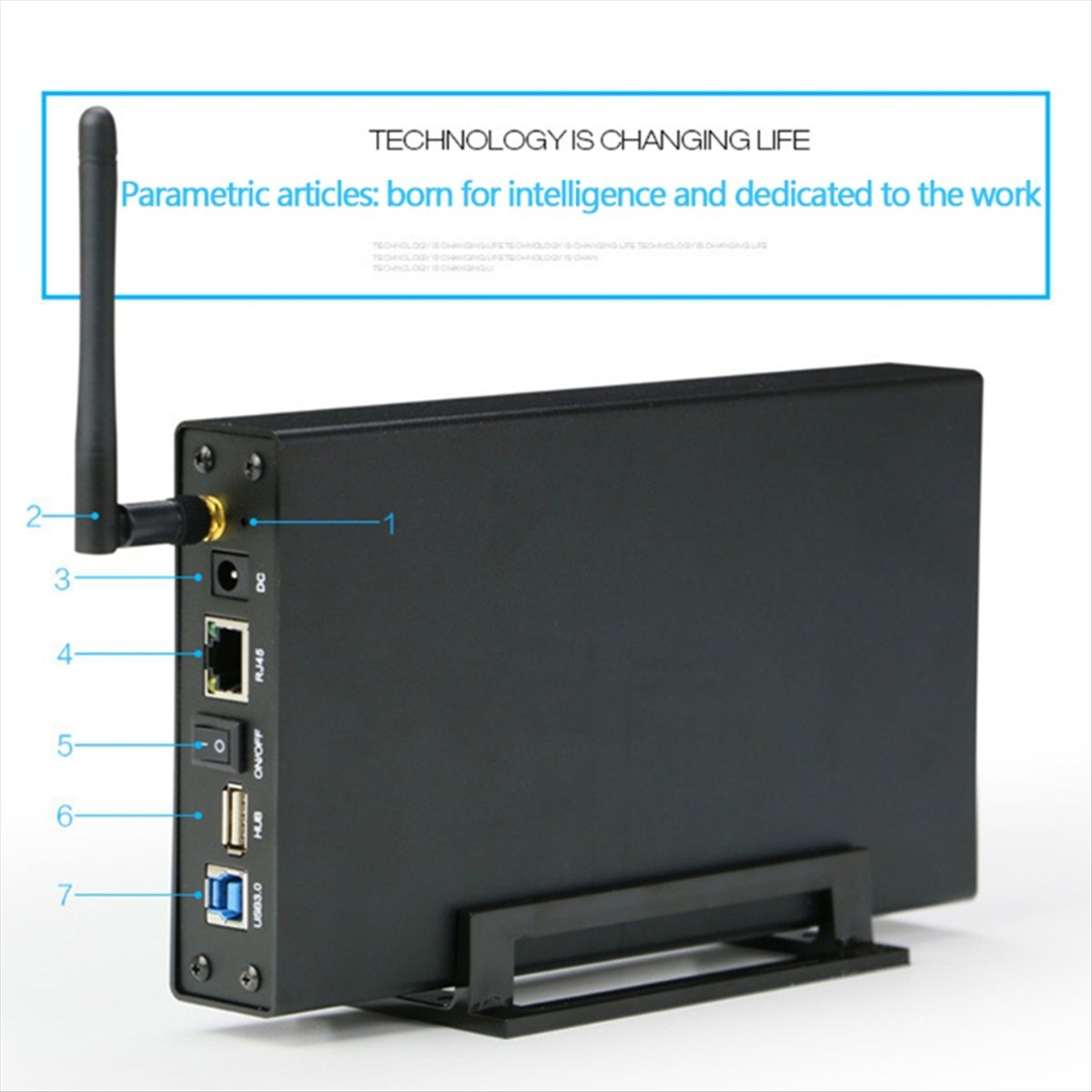 DT271/Taşınabilir 3.5 İnç HDD  - Speaker Enclosure incelemesi ve fiyatı