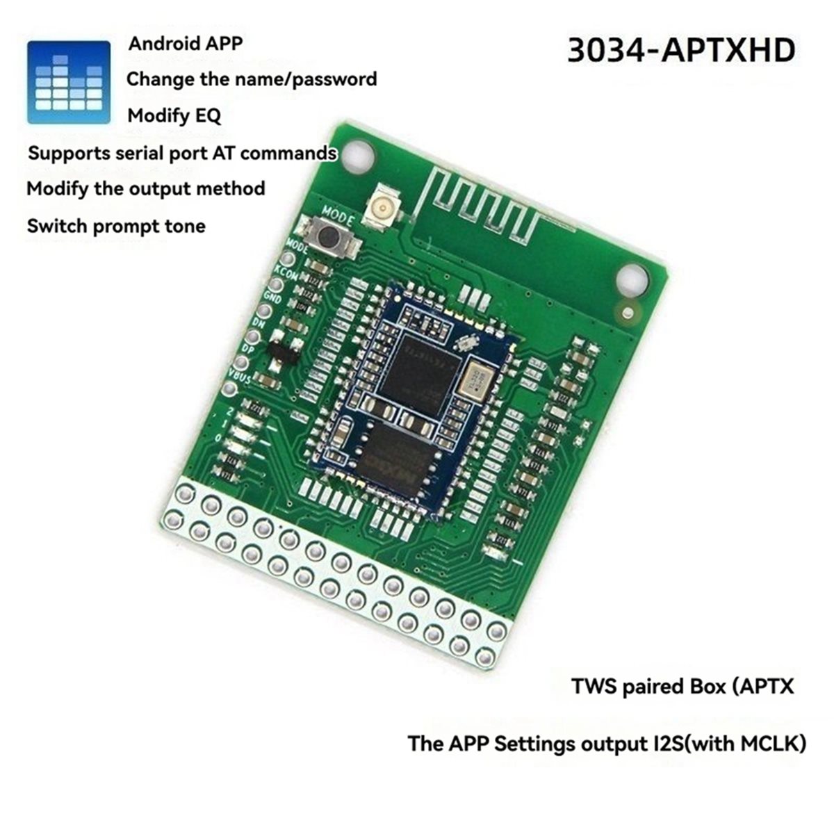 Y01A 2X QCC3034 Bluetooth 5.1  - Sbc Audio Amplifier incelemesi ve fiyatı