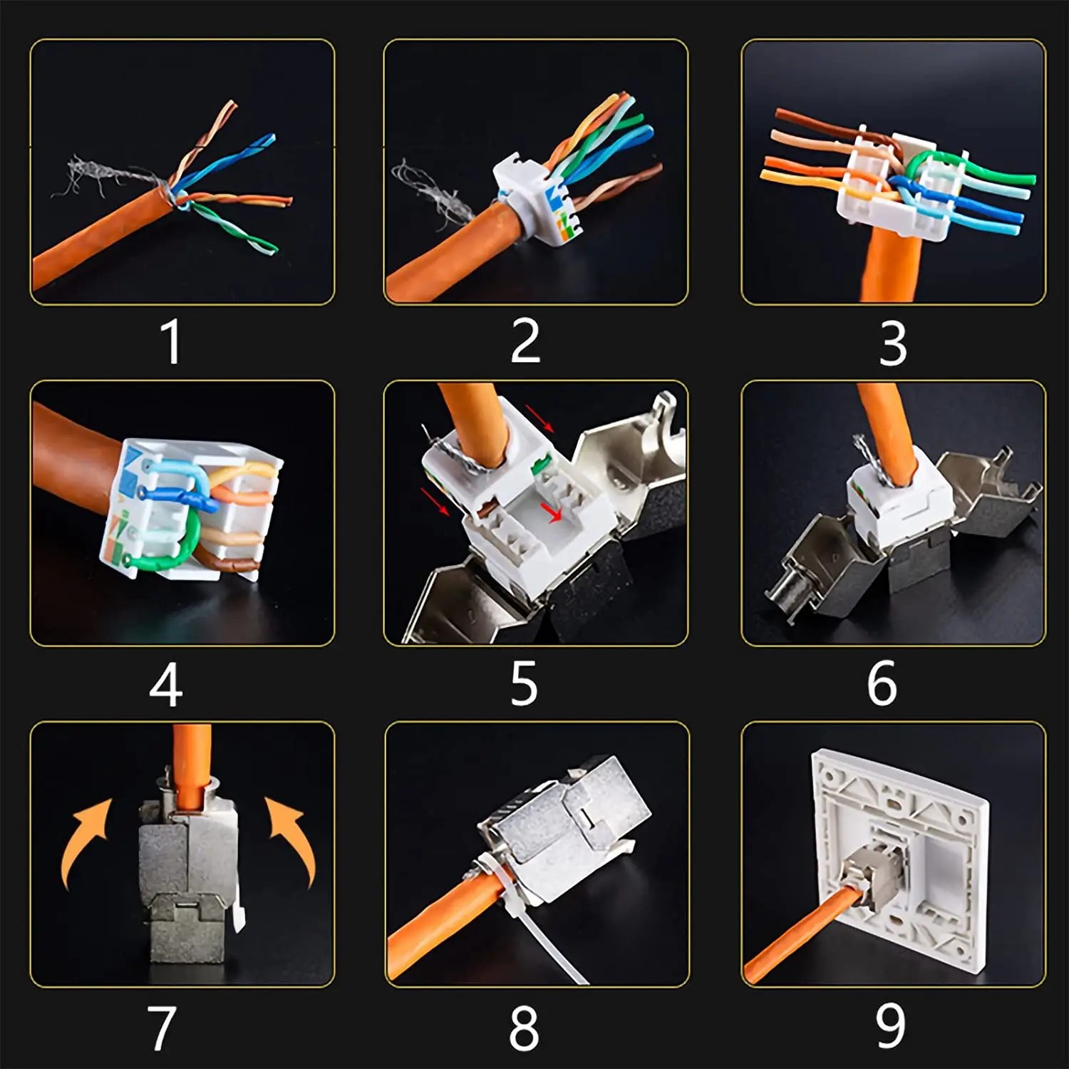 Natalink 10 ADET RJ45 Cat8 Cat - Rj45 Jack incelemesi ve fiyatı