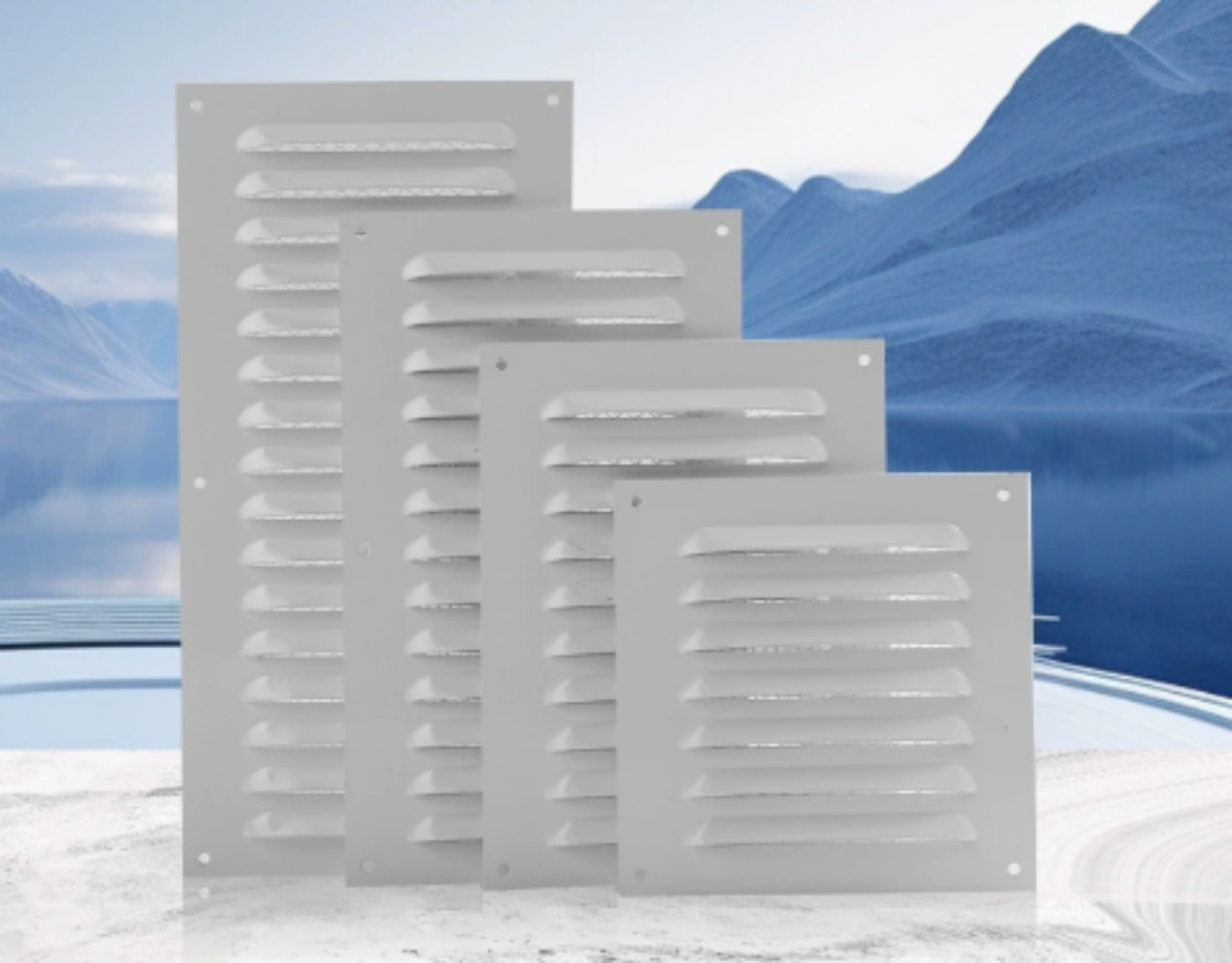 Alüminyum Alaşımlı Havalandırm - Ventilation Grille Aluminum incelemesi ve fiyatı