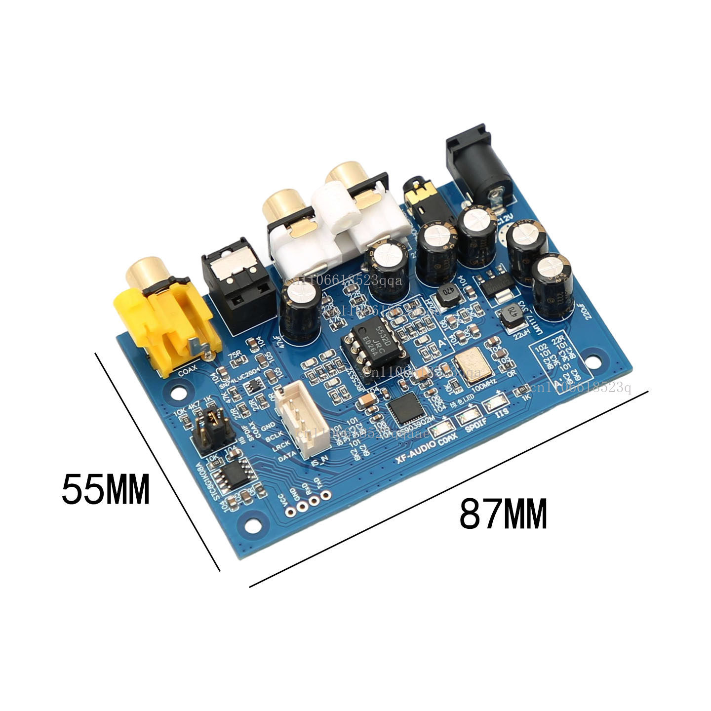 ES9039Q2M I2S DSD fiber, koaks - Dac Board incelemesi ve fiyatı