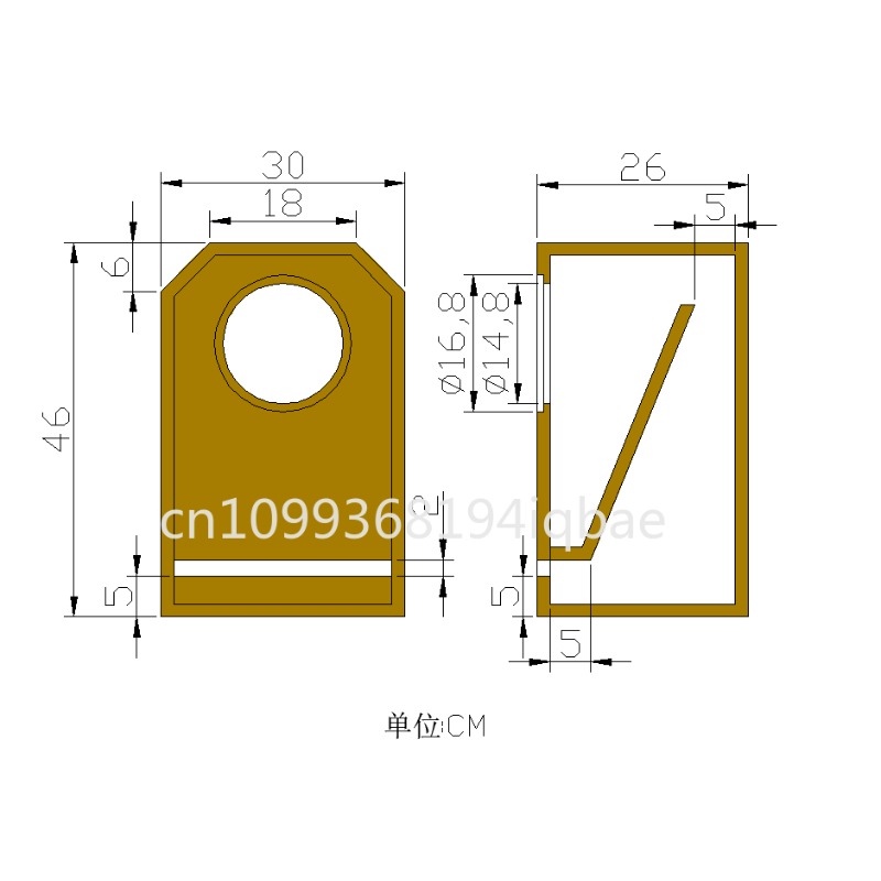 Bir çift Lii Song 8 inç 8 ohm  - Diy Speaker incelemesi ve fiyatı