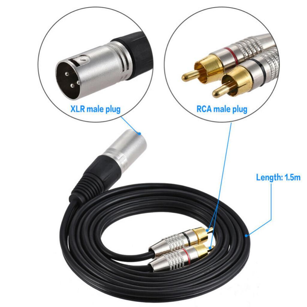XLR Ses Ayırıcı Kablosu, Çift  - Rca Cable incelemesi ve fiyatı