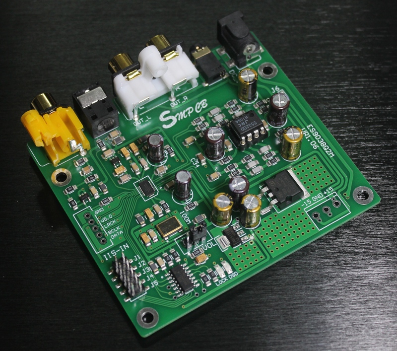 ES9038 Q2M DAC DSD kod çözücü  - Dac Board incelemesi ve fiyatı