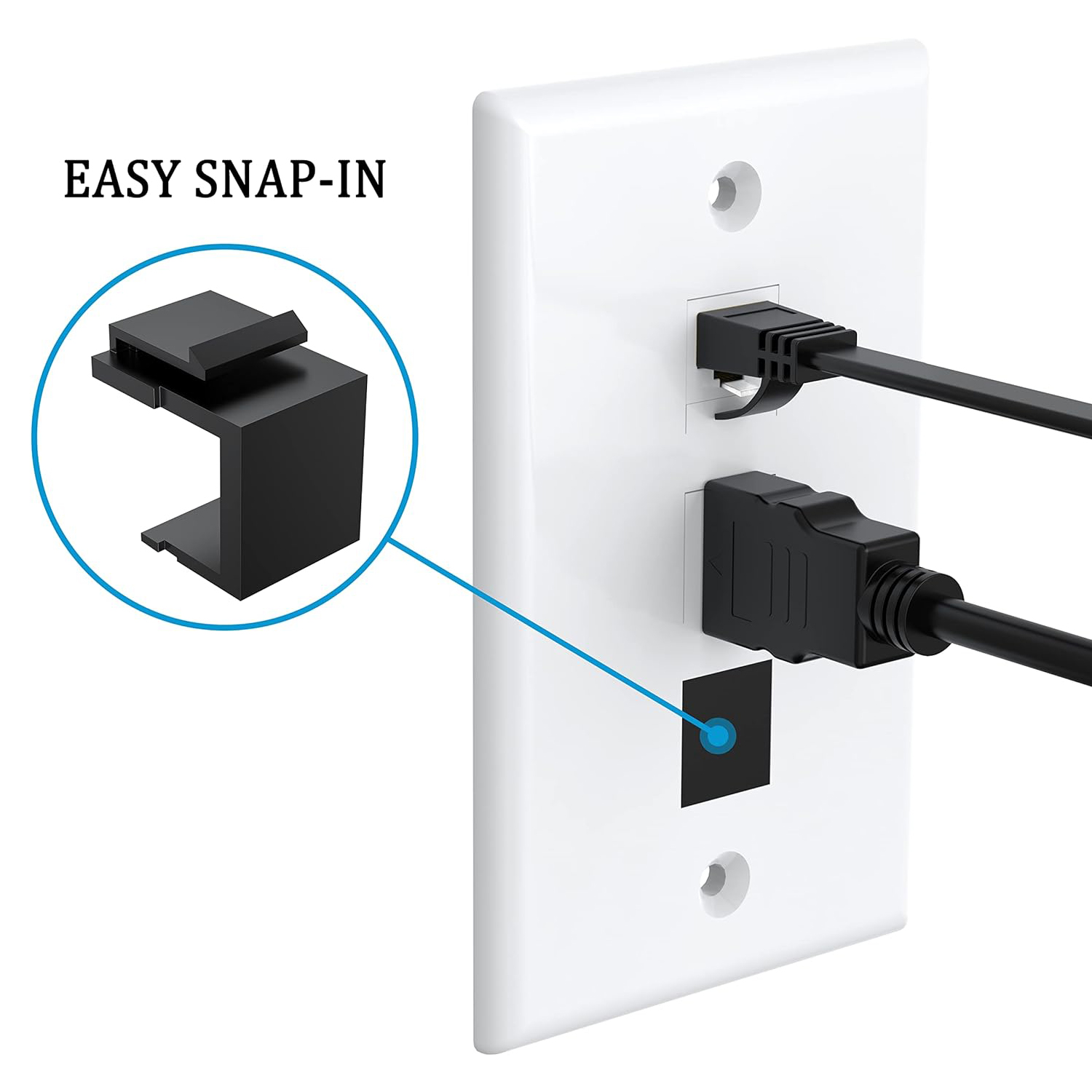 ZoeRax 30-Pack boş Keystone Ja - Rj45 Jack incelemesi ve fiyatı