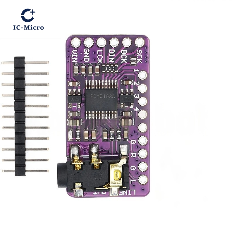 1-10 adet arayüzü I2S PCM5102A - Pcm5102 incelemesi ve fiyatı