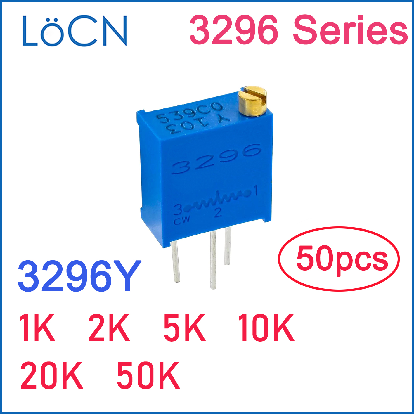 3296Y 1K 2K 5K 10K 20K 50K Tri - Potentiometer 10K incelemesi ve fiyatı