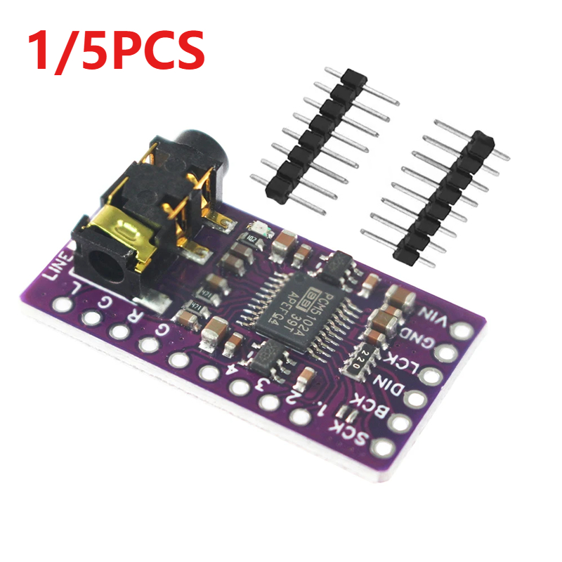 1/5 adet GY-PCM5102 Arayüzü I2 - Pcm5102 incelemesi ve fiyatı