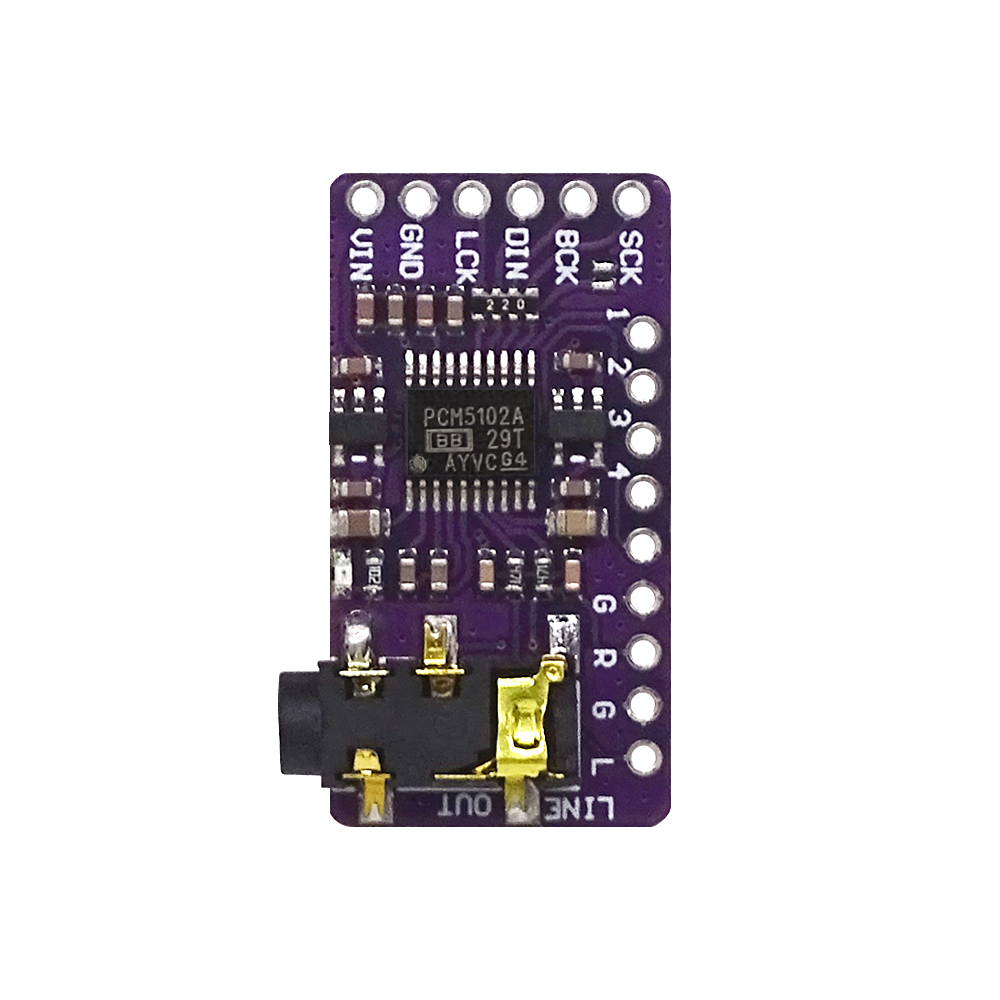 Arayüz I2S PCM5102A DAC dekode - Pcm5102 incelemesi ve fiyatı