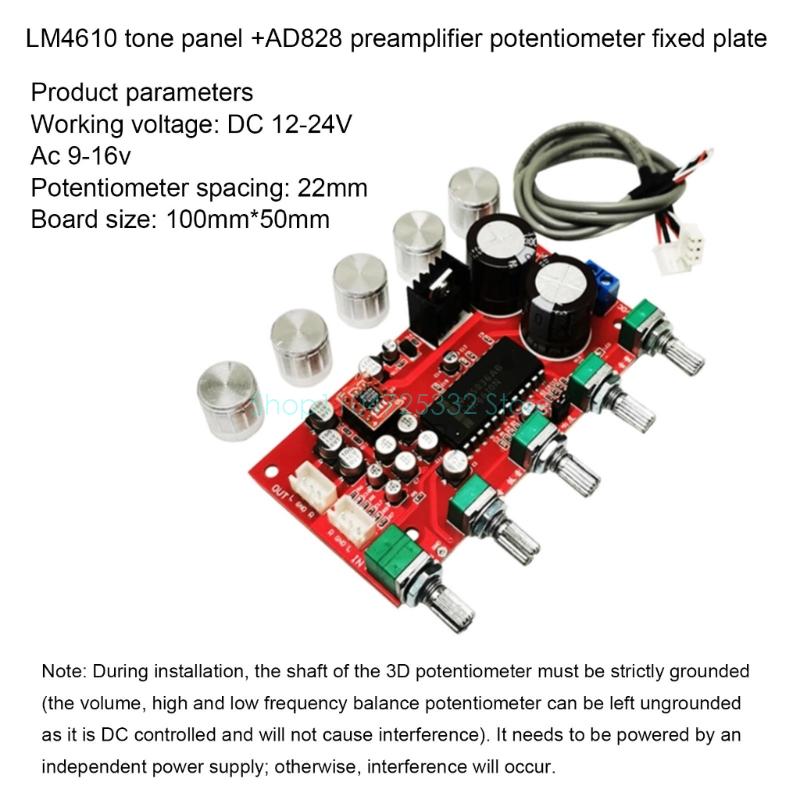 LM4610 Ton Preamp Ses Kartı Ba - Volume Control Board incelemesi ve fiyatı