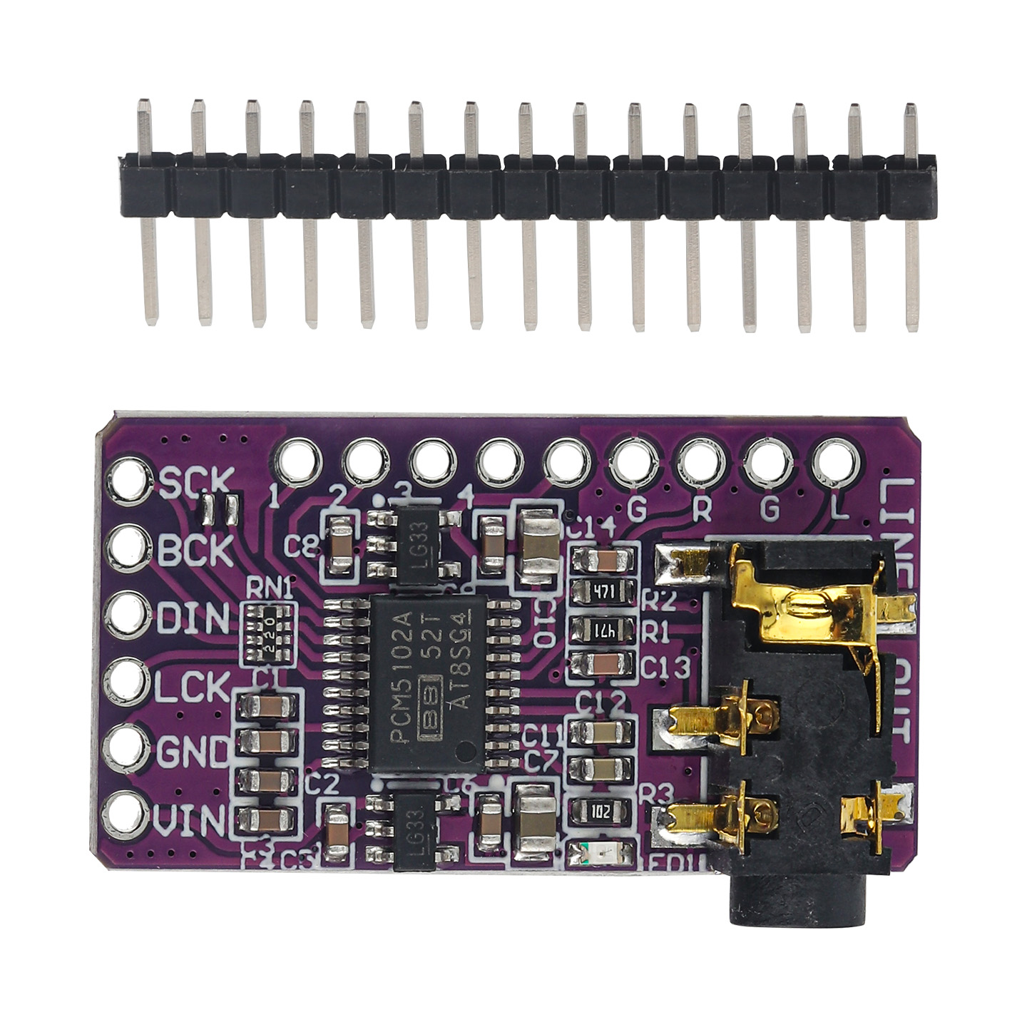 XCW Arayüzü I2S PCM5102A DAC D - Pcm5102 incelemesi ve fiyatı