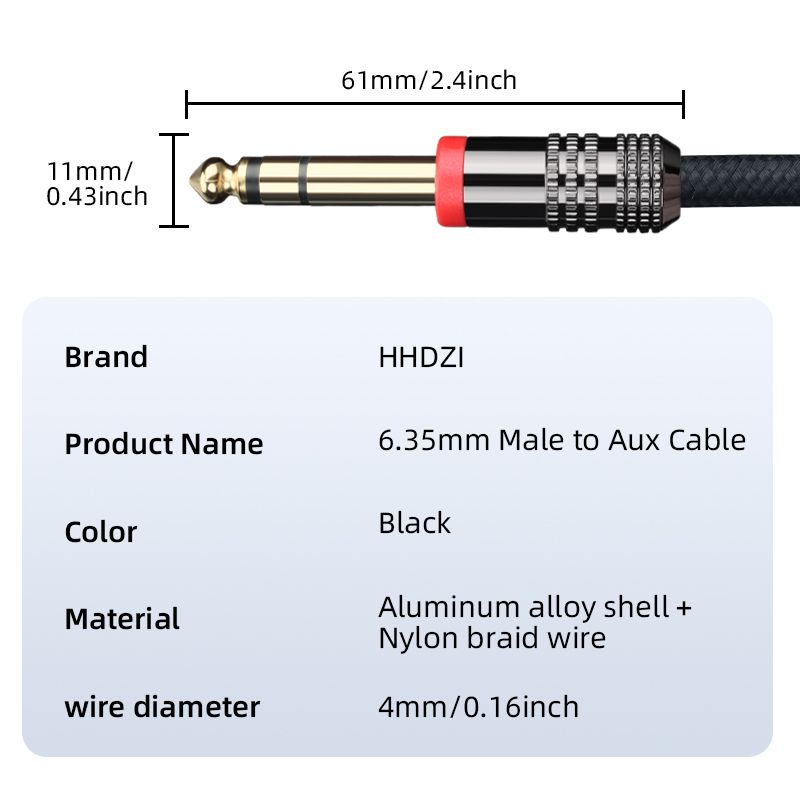 6.35mm TRS Gitar Kablosu Stere - Trs Cable incelemesi ve fiyatı