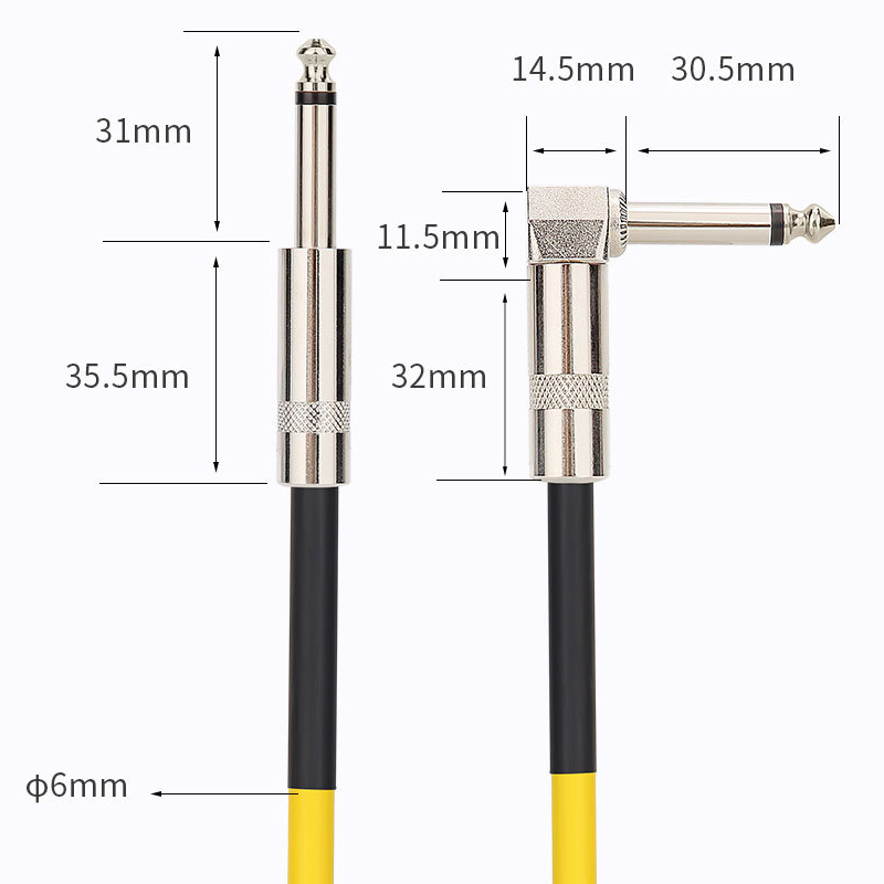 6.5mm Ses Kabloları TRS 1/4 in - Trs Cable incelemesi ve fiyatı