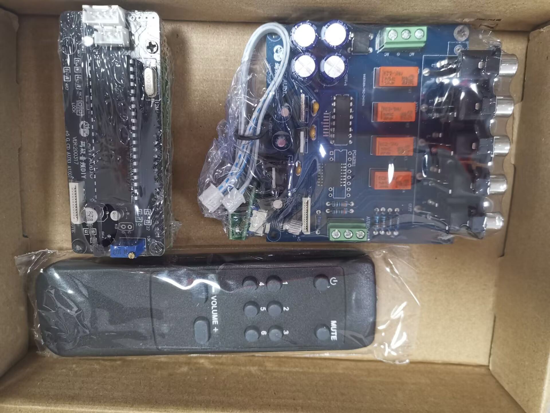 HIFI Uzaktan Kumanda Ses Kontr - Volume Control Board incelemesi ve fiyatı