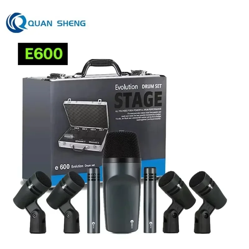 Stokta E600 Davul Mikrofon Set - Condenser Microphone Kit incelemesi ve fiyatı