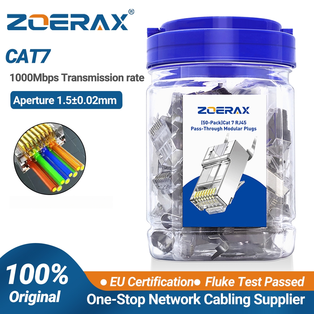 ZoeRax 50'li Paket Korumalı RJ - Rj45 Jack incelemesi ve fiyatı