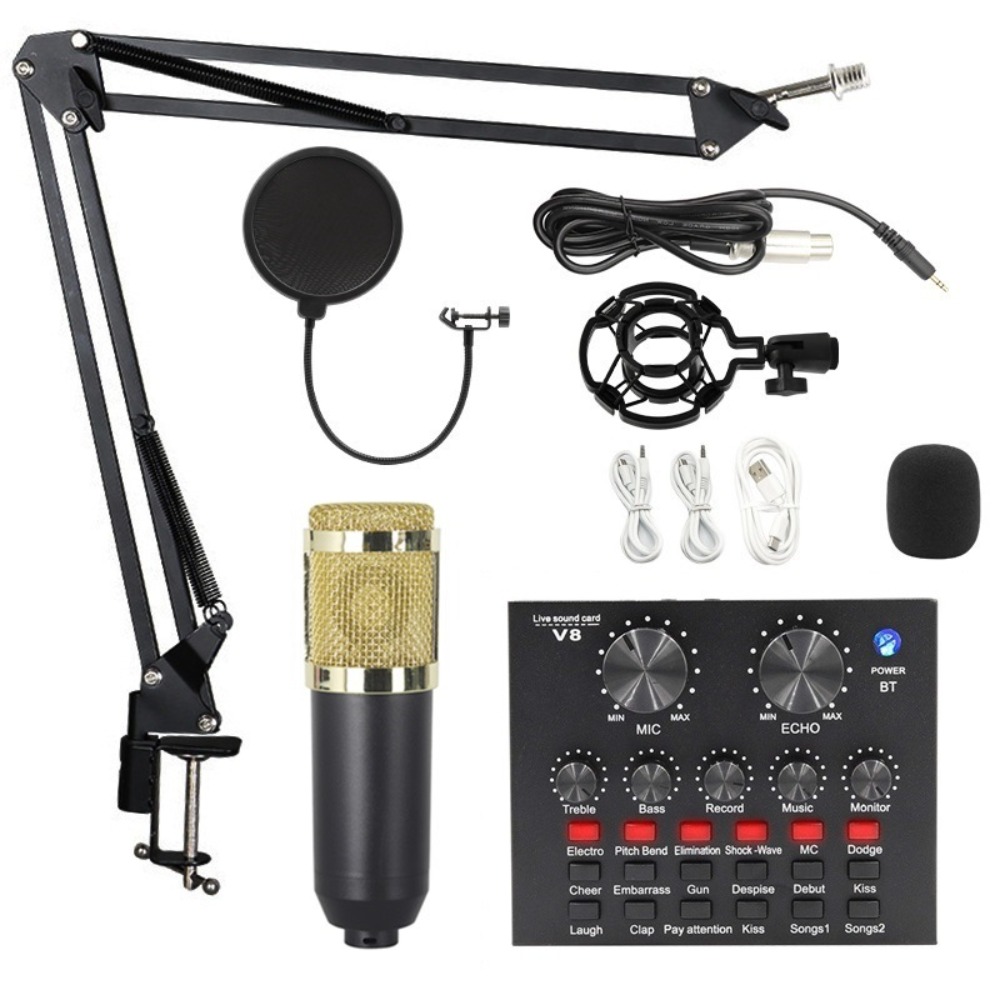 BM800 Kondenser Mikrofon Kiti, - Condenser Microphone Kit incelemesi ve fiyatı